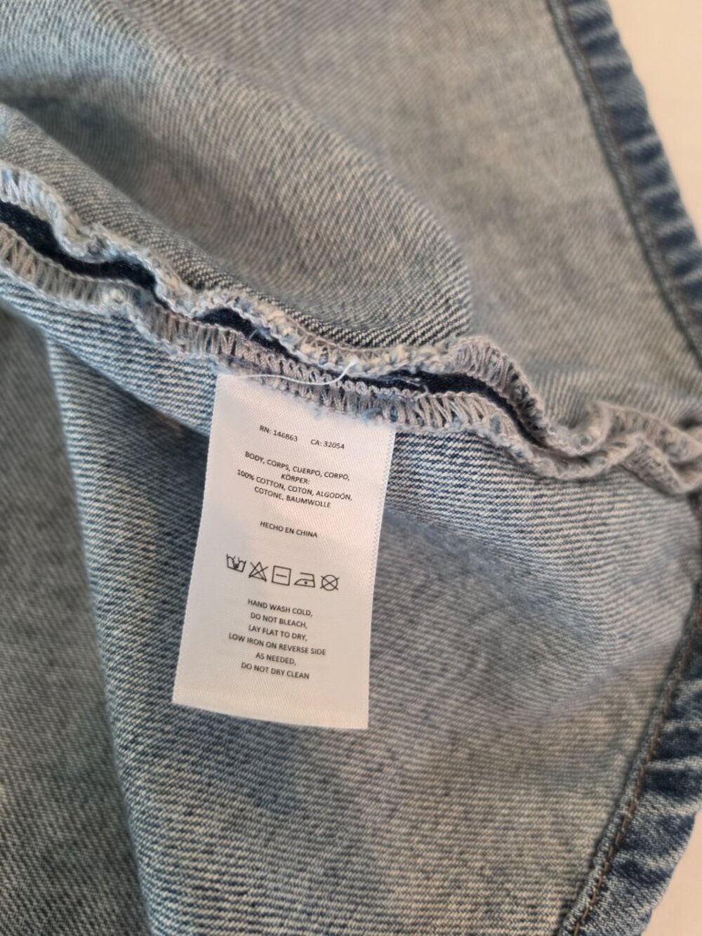 Mare Mare x Anthropologie Denim Flounce Midi Skirt Size XL - Picture 8 of 12
